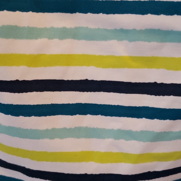 TITLE NINE Stripe Pele Tankini Swim Top 34DD NEW - Picture 6 of 11